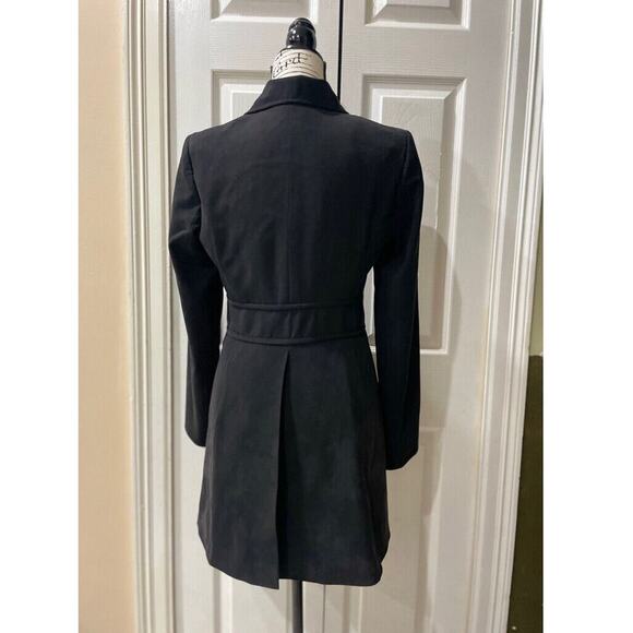 MAX STUDIO COAT BLAZER MINIMALISTIC SZ XS BLACK ELEGANT VERSATILE GOTH CORE - Picture 7 of 12